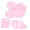 Baluue 1pair Moisturizing Foot Exfoliator Sock for Foot Care and Treatment Soft and Elastic Design for Relief view 3