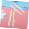 Healeved 50pcs Hair Removal Wax Applicator Sticks Wooden Tongue Depressors for Safe Waxing view 3