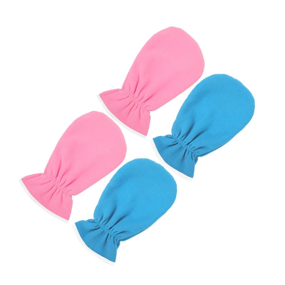 Beaupretty 2pairs Moisturizing Hand Gloves of Paraffin Wax Mittens for Skin Care Elastic Treatment Hydrating Gloves for Dry Hands
