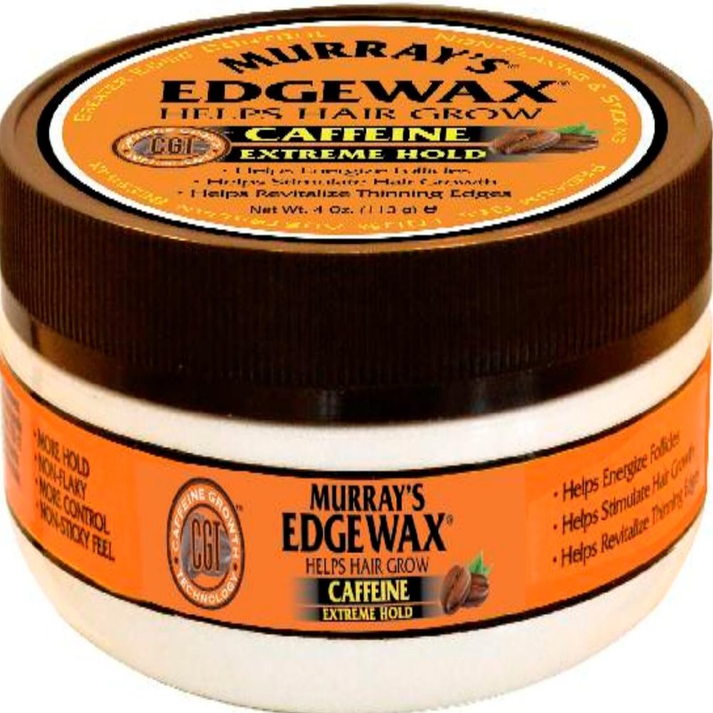 MU.R-RA-Y'S EDGE WAX CAFFEINE- EXTREME HOLD -4 oz