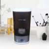 harayaa Electric Makeup Brush Clean Machine Brush Blender Portable for All Size Makeup Brushes Automatic Portable Makeup Brush Washer, grey white view 3
