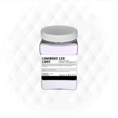 Luminous LED Light Jelly Mask - Professional Grade Hydro Glo Masks for Skin Hydration,Soothing, Radiance, Glow, Suitable for All Skin Types, Vajafacial Jelly Mask | 12 Applications (30 Fl Oz)