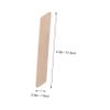 OATIPHO 150pcs Wooden Applicators for Hair Removal Versatile Sticks for Body and Facial Use for Eyebrows and Detailed Areas Smooth Material view 2