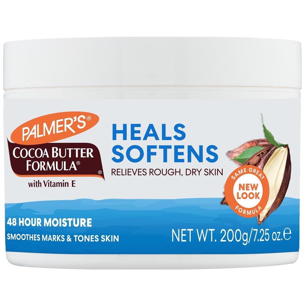 Cocoa Butter Daily Skin Cream For Deep Hydration, Soothes Cracked Lips, Removes Makeup, Heels & Reduction of Scars - 200 gm