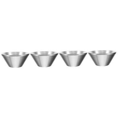 BESTYASH 4pcs Reusable Shaving Bowl Shaving Cup for Men for Beard Care and Lathering Portable Design for Home and Travel