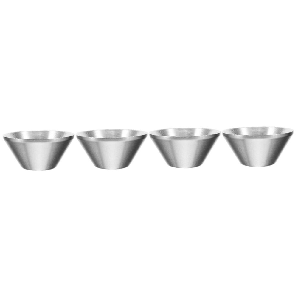 BESTYASH 4pcs Reusable Shaving Bowl Shaving Cup for Men for Beard Care and Lathering Portable Design for Home and Travel