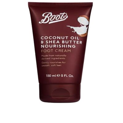 Boots Coconut Oil and Shea Butter Nourishing Foot Cream, 5 Fl Oz