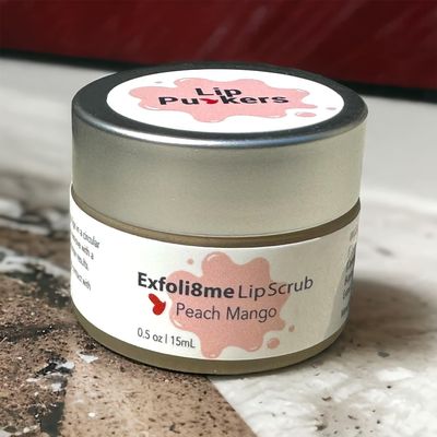 Exfoli8me Lip Scrub (.50oz., Peach Mango)