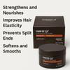 MOCHEQI Deep Repair Hair Mask  Intensive Hydrating & Nourishing Treatment for Dry, Damaged Hair  Restores Elasticity, Prevents Split Ends, Strengthens & Softens  1L/35.3 fl oz view 3