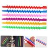 ASAKKURA 40pcs Spiral Hair Curlers Reusable Perm Rods for Hair Versatile Hairdressing Tool for for Salon and Home Use view 3