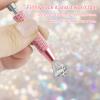 2 PCS Piercing Ball Grabber Tool Set,4 Claw Diamond Tweezers for Easy Jewelry Changing,Piercing Removal Tool,Stainless Steel Gem Pickup Tool for Septum, Earrings,Small Parts,Pink view 4