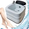 Acrylic Massage Footbath,Feet Soaking Tub,Foot Spa Pedicure Tub Foot Bath Acrylic Pedicure Bowl,Foot Massager Foot Bath with Heat and Massage view 1