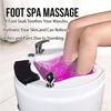 Acrylic Massage Footbath,Feet Soaking Tub,Foot Spa Pedicure Tub Foot Bath Acrylic Pedicure Bowl,Foot Massager Foot Bath with Heat and Massage view 2