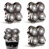 3Pack Professional Replacement Head for Shaver Gold Pro, Silver Pro, Diamond Pro SeriesSelf-Sharpening Blades with Hypoallergenic Foil view 1