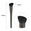 03 Hand Crafted Makeup Brushes Soft Saikoho Goat Hair Angled Flat Top Blush Contour Brush Ebony Wood Handle Professional Make Up Brushes view 2