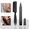 ACHANHUAI Men's Beard Care Pen Four-pronged Beard Filler Eyebrow Pencil Waterproof Brush Beard Brush Set view 2