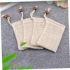Vaguelly 6pcs Foaming Soap Bag Bubbling Foaming Saver Fine Workmanship Non-slip Drawstring Closure Safe for Skin view 2