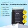 Abib Airy & Quick Sunstick DUO Broad Spectrum SPF50+ 1.58 oz / 45g (Semi-matte & Glowing) | Korean Suncreen Stick Suncare Sunblock, No Whitecast, Protector Solar Barra, Water resistant view 4