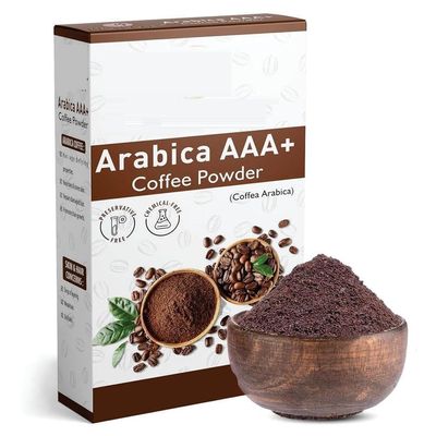 3.52oz Organic Arabica AAA+ Co.ffee Powder-100g|Co.ffee Powder Body Scrub Tan Removal|100% Natural Co.ffee Powder for Skin & Hair