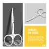 PartyKindom Eyebrow Tweezer Brow Scissor Eyebrow Hair Clips Brow Clip Tweezers Portable Set view 3