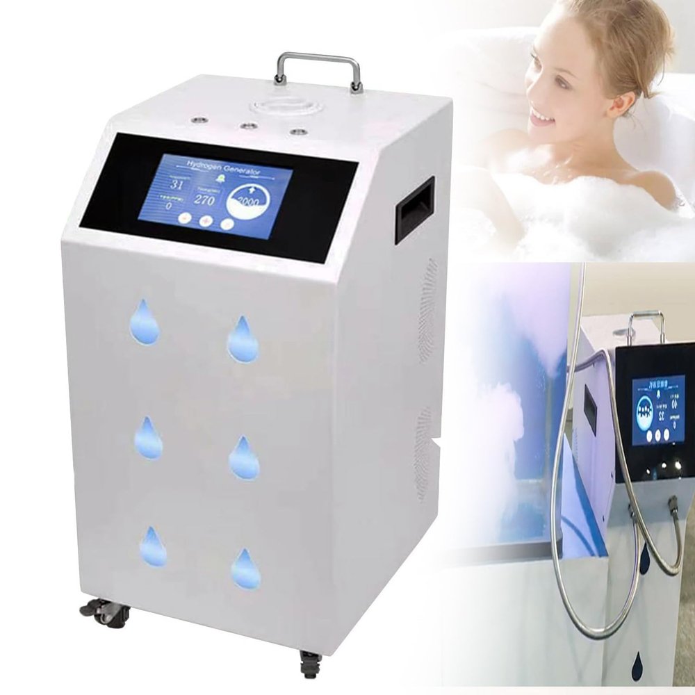 5000ML Hydrogen SPA Generator, Hydrogen Water Bath Therapy MachineFoot/Body Spa High Concentration Hydrogen Rich Bath Machine430x250x630mm