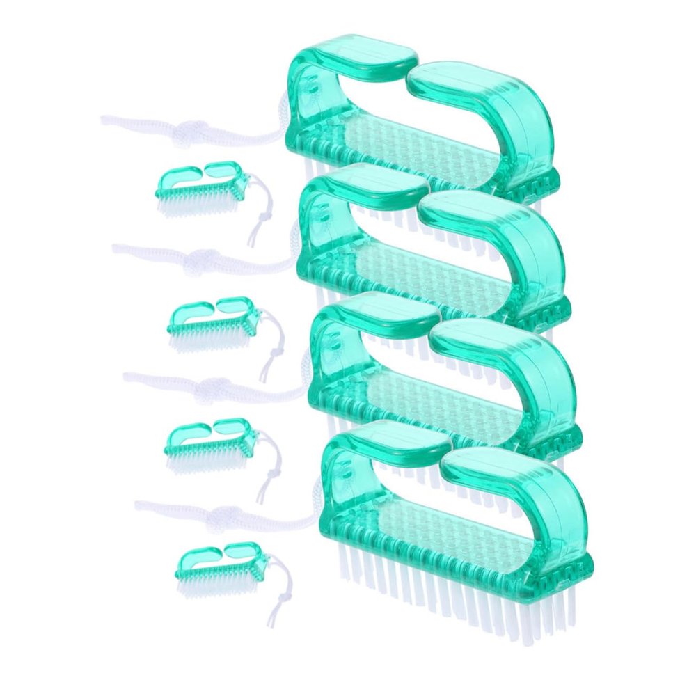FOMIYES 8pcs Nail Scrubbing Brush for Nail Cleaning and Care Essential Manicure Tool