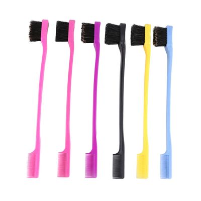 Healvian Professional Eyebrow Brush Comb Two Sided for Women Girls Easy to Use Random Color