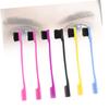Healvian Professional Eyebrow Brush Comb Two Sided for Women Girls Easy to Use Random Color view 2