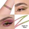 evpct Chameleon Duo Chrome Liquid Eyeliner, Rose Bronzer Flare Glitter Metallic Shimmer Liquid Eyeliner, Multichrome Color Shift, Long Lasting Waterproof Eye Liner Eyeshadow Pencil Face Glitter Makeup view 3