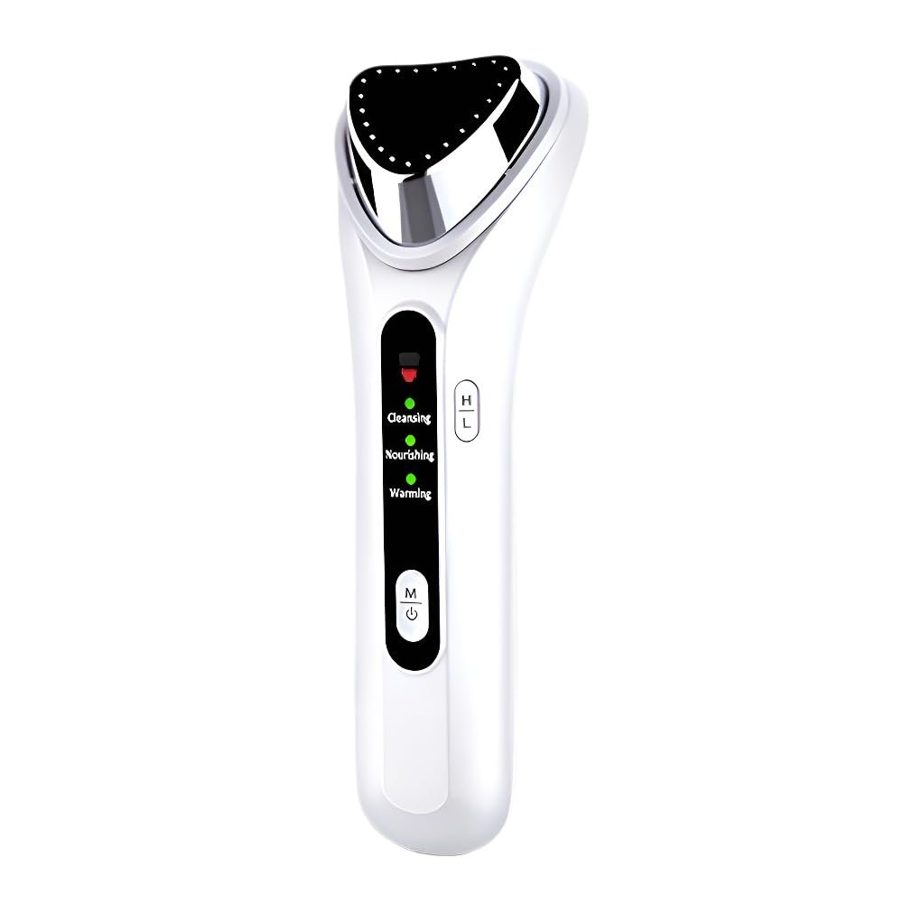 BIOESTHE Facial Toning Machinesr Electric Face Lifting Anti Aging Skin Tightening Firming Skin Care Tool with Smart Warmth Therapy Vibration Cleansing Nourishing for Radiant Skin