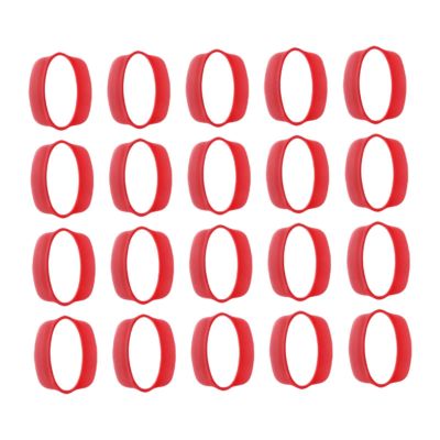20x Curling Perm Rods Bands Nylon Heat Resistant Elastic Hairdressing Styling Tools for Salon Home Use