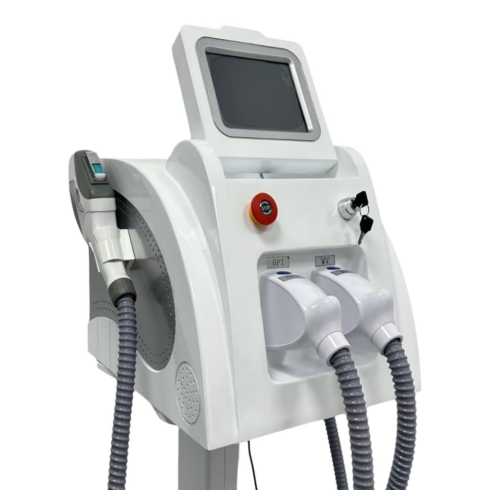 2-in-1 multifunctional painless hair removal Machine, professional pigment removal beauty instrument
