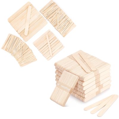 500 Pcs 4 Style Waxing Sticks and 1500 Pcs Wooden Wax Sticks 6-Inch Jumbo Wood Waxing Stick for Arts Crafts, Wavy Handles for Wedding Fans Body Hair Removal, Tongue Depressors and Craft Projects