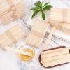 500 Pcs 4 Style Waxing Sticks and 1500 Pcs Wooden Wax Sticks 6-Inch Jumbo Wood Waxing Stick for Arts Crafts, Wavy Handles for Wedding Fans Body Hair Removal, Tongue Depressors and Craft Projects view 2