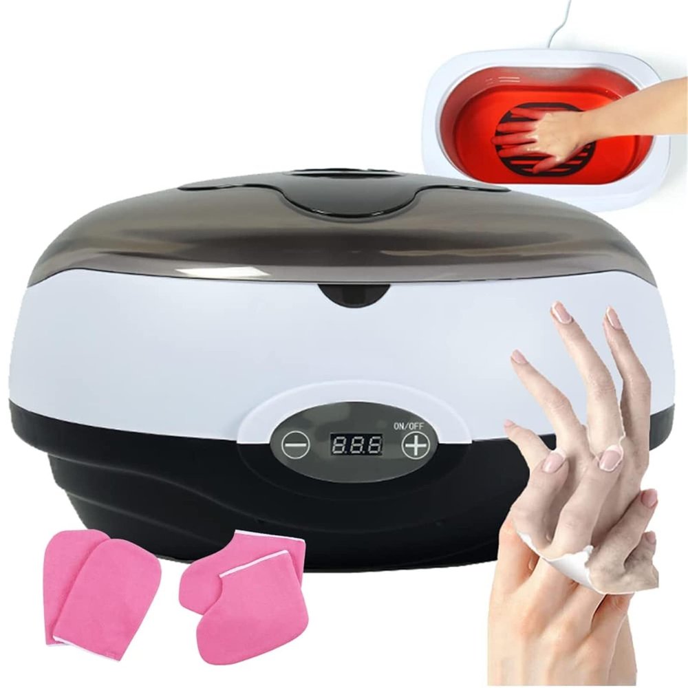 AWAYDD Paraffin Wax Bath for Hand Foot, 2.8L Adjustable Temperature Paraffin Wax Warmer Wax Machine, Moisturise and Renew The Skin and Fatigue Relief, Home Use Beauty Salon