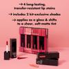 e.l.f. Glossy Lip Stain Shades 4 Days Kit, Long-Lasting Lip Stains For A Sheer Pop Of Color & Subtle Gloss Finish, Vegan & Cruelty-Free, 4 Shades view 2
