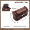 Custom Leather Toiletry Bag for Dad  Personalized Hanging Travel Dopp Kit with 2-6 Names  Fathers Day Gift from Son Daughter, Husband Birthday Christmas Gift, B-(2-6 Names), Classic view 2