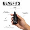 Masofta Anti Gray Hair Darkening Serum | Reverses & Limits Hair & Beard Greying | Promotes Shinier Hair | With Arcolys, Melano Gray, Biotin & Bhringraj For Both Men & Women, 50ML view 4