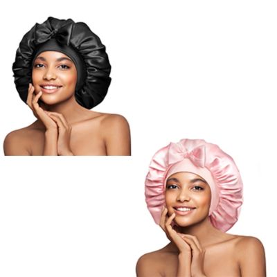 2 Pack Double Layer Mulberry Silk Bonnet