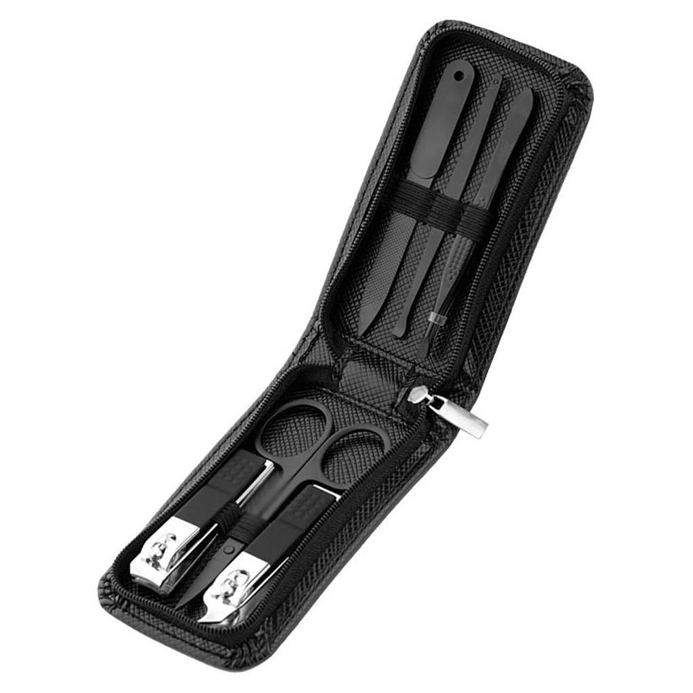 BNJWJZS Nail Clipper Set 6 Piece Zipper Nail Clippers Manicure Business Tools Stainless Steel