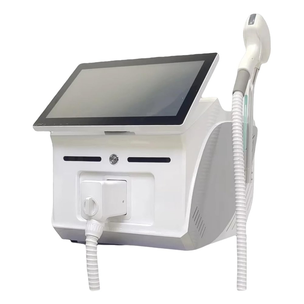 Freezing point painless professional hair removal device, 4 wavelength portable multifunctional permanent beauty Machine