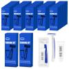 Shave Kit in Bulk Twin Blade Razors with Protective Cap,Disposable Razors in Bulk Shaving Cream for Hotel, Airbnb, Homeless, Shelter, Camping and Travel (240) view 1