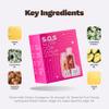 Hair Nourishment Pack SOS by GINGER MILK, Vegan Hair Care Set with pH-Balanced Shampoo 8.5oz, Hair Mask 8oz, Leave-in 4oz & 2 Ampoules | Weak Hair: Nourish, Shine, Strength, Noticeable Results Soon view 3