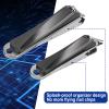 Ingrown Toenail Clippers for Thick Nails (2-Pack) - Professional Grade Stainless Steel Nail Clipper Kit with Anti-Splash Design - Effective Ingrown Nail Removal for Men & Women view 2