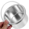 Beaupretty 2pcs Aluminum Wax Warmer Replacement Pot for Hair Removal and Candle Making Wax Melting Bowl Advanced Heating System Compact Design for Easy Use view 3