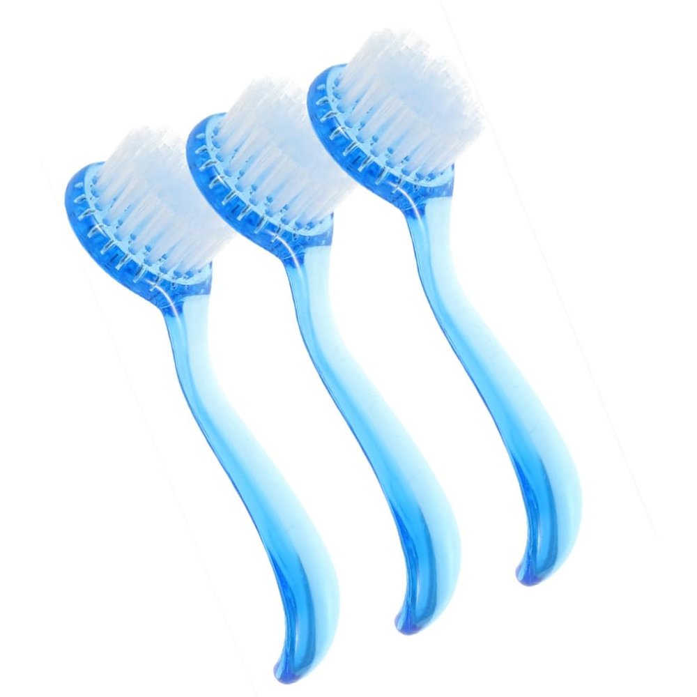 Mobestech 3pcs Face Brush Face Scrubber Gentle Exfoliating Soft Bristle Deep Cleanning Brush for Skincare Routine