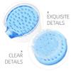 Mobestech 3pcs Face Brush Face Scrubber Gentle Exfoliating Soft Bristle Deep Cleanning Brush for Skincare Routine view 3
