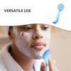 Mobestech 3pcs Face Brush Face Scrubber Gentle Exfoliating Soft Bristle Deep Cleanning Brush for Skincare Routine view 4
