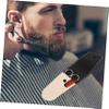 NIYANGLE Stainless Steel Beard Scissors Set 2-Piece Nose Hair Trimmer Kit for Men with Fine Comb Precision Grooming Tools for Facial Hair view 2