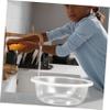 Alipis Transparent Foot Bath Tub Plastic Wash Basin for Soaking Feet Face Washing and Laundry Friendly Design Capacity for Daily Use view 4